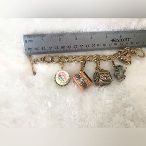 Bracelet juicy couture charm bundle color gold